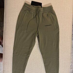 Alphalete Essential Core Joggers Medium Olive Green NWOT